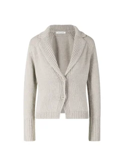 Cashmere-Strickjacke 'Belarita' Pebble