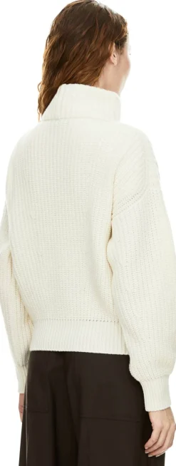 Cashmere-Strickjacke 'Brunetta' Ecru