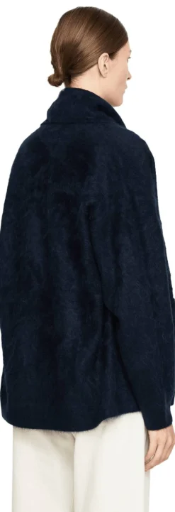 Cashmere-Strickjacke 'Kamelia' Navy
