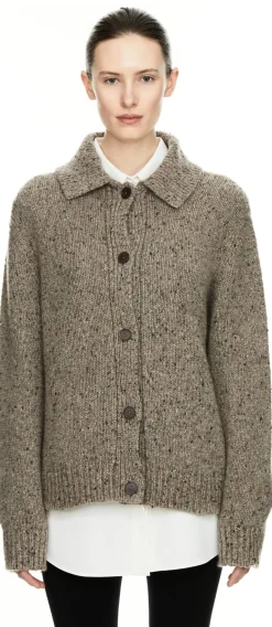 Cashmere-Strickjacke 'Mauri' Braun