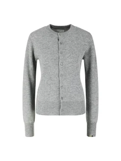 Cashmere-Strickjacke 'n°300 Little 2' Grau