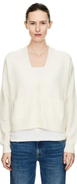 Cashmere-Strickjacke 'Seraphina' Off White