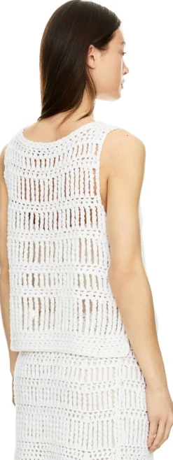 Cashmere-Top 'Sunny' Off White