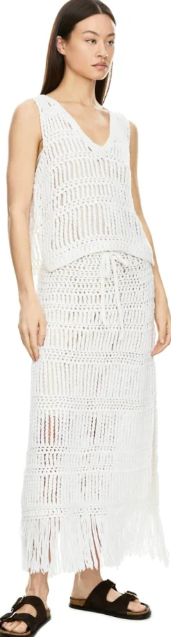 Cashmere-Top 'Sunny' Off White