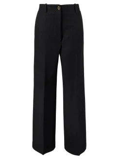 Cashmere-Wollhose Schwarz