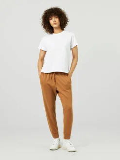Cashmere-Woll-Loungepants Braun
