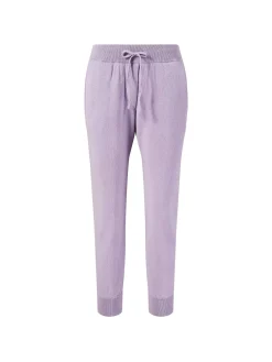 Cashmere-Woll-Loungepants Flieder