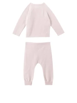 Cashmere-Zweiteiler Rosé