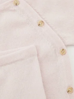 Cashmere-Zweiteiler Rosé