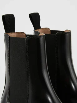 Chelsea-Stiefeletten Schwarz