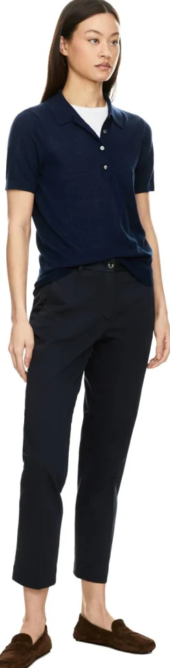 Chino Hose 'Blue' Marineblau