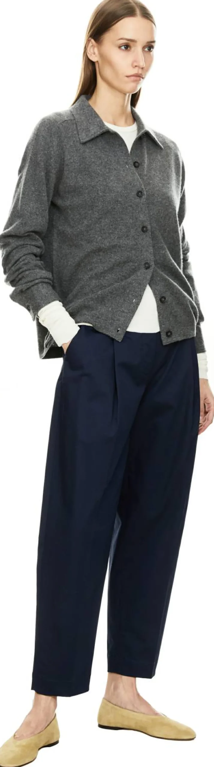 Chinohose 'Janis' Marineblau