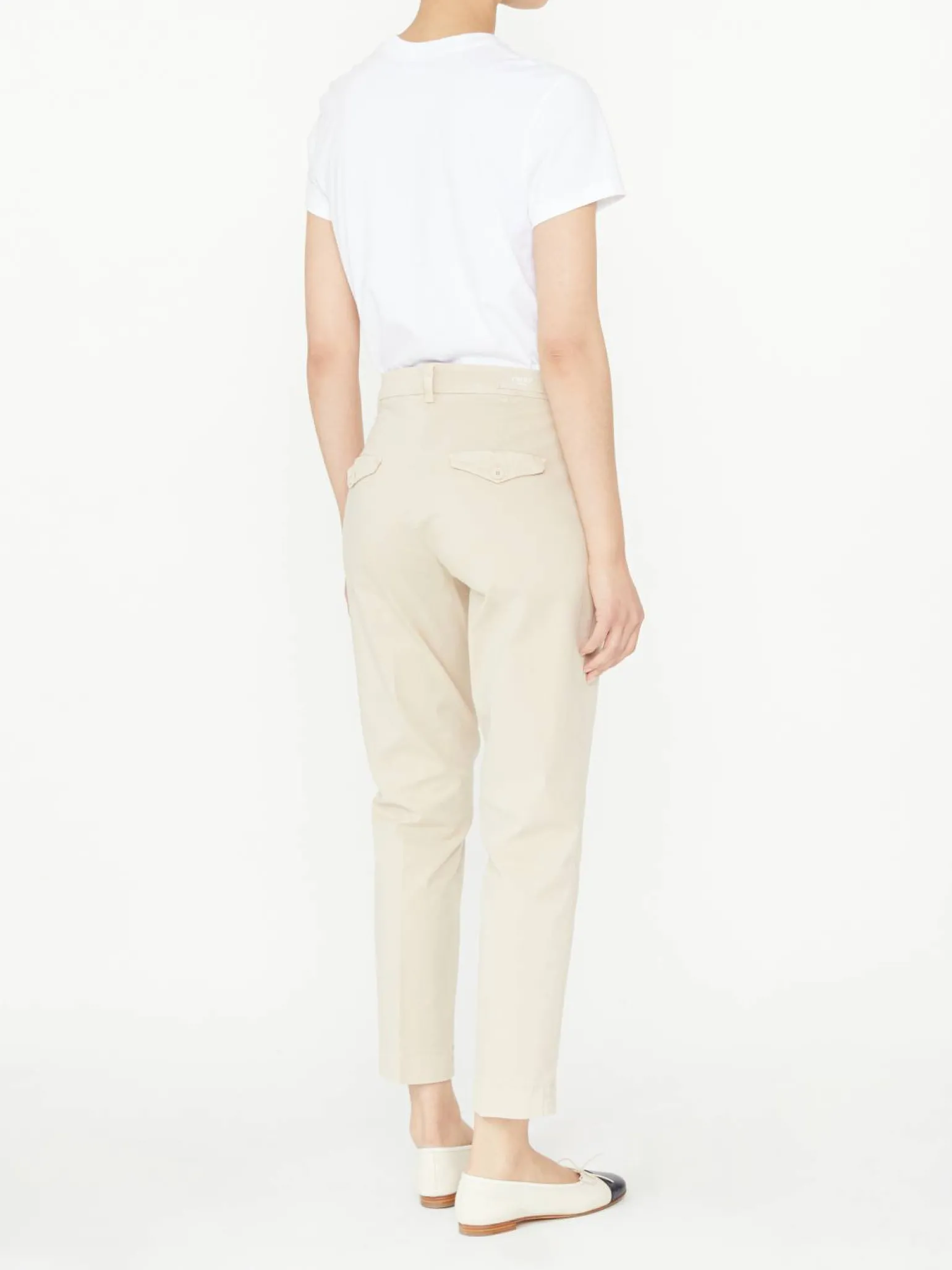 Chino Hose 'Karina' Beige