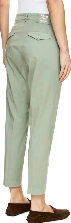 Chino Hose 'Karina' Olivgrün