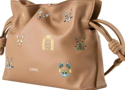 Clutch 'Flamenco Cats Mini' Mocha