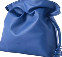 Clutch 'Flamenco Coil Medium' Stellar Blue