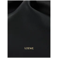 Clutch 'Flamenco Large' mit Kette Schwarz
