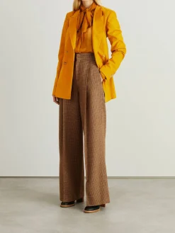 Cord-Blazer 'Angela' Safrangelb