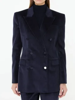 Cord-Blazer 'Gavin' Marineblau