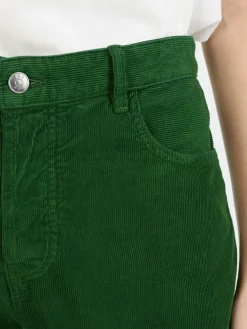 Cordhose 'Carlind' Grün