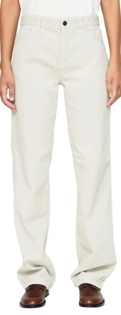 Cordhose 'Carlyl' Crème