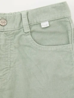 Cordhose in Grün