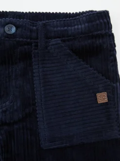 Cordhose Marineblau