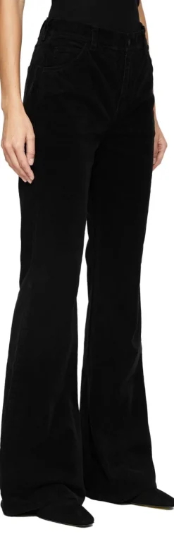 Cordhose 'Roe' Schwarz