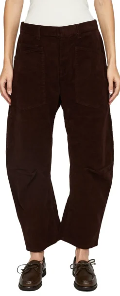 Cordhose 'Shon' Bordeaux