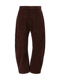 Cordhose 'Shon' Bordeaux