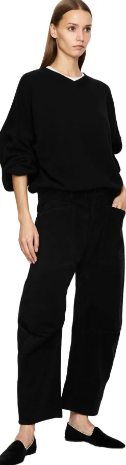 Cordhose 'Shon' Schwarz
