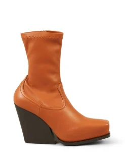 Cowboy-Boots Mittelbraun