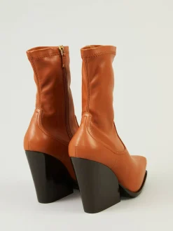 Cowboy-Boots Mittelbraun