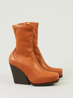 Cowboy-Boots Mittelbraun