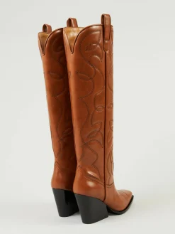 Cowboy-Stiefel Braun
