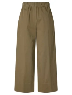 Cropped Hose 'Tamara' Khaki