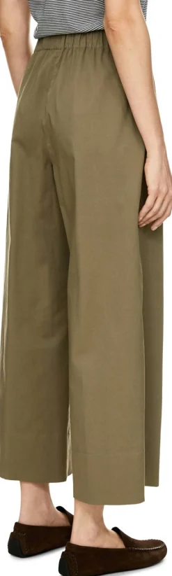 Cropped Hose 'Tamara' Khaki