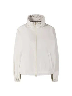 Cropped Jacke Hellgrau