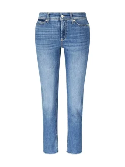 Cropped-Jeans 'Piper' Blau