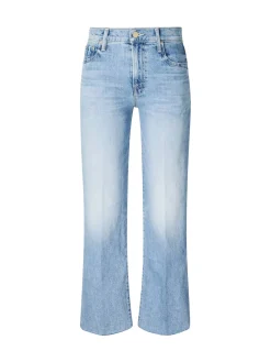 Cropped-Jeans 'Rambler Zip' Hellblau