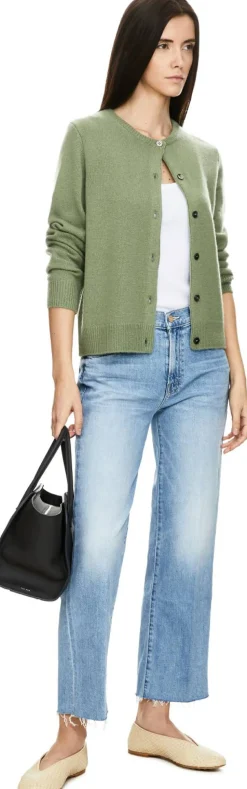 Cropped-Jeans 'Rambler Zip' Hellblau