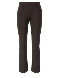 Cropped Stoffhose 'Cindessa' Dunkelbraun