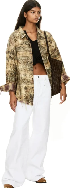 Cropped Top 'Twisted Front' Schwarz
