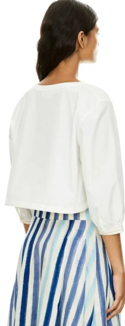 Crop-Top 'New Jinny' Weiß