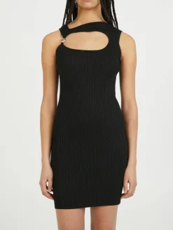 Cut-Out Minikleid Schwarz