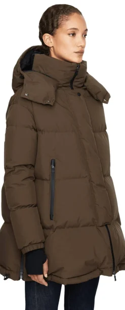 Daunenjacke 'Laminar' Khaki
