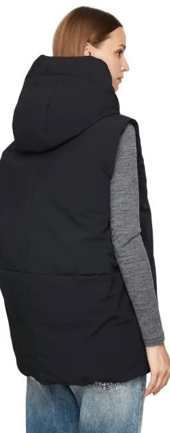 Daunenweste 'Gilet 01' Schwarz