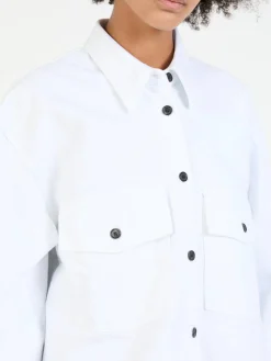 Denimhemd 'Mahmet' Weiß