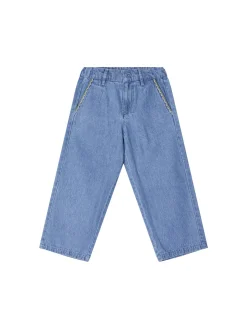 Denim-Hose 'Cerises' Blau