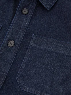 Denim Jacke Dunkelblau